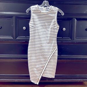 Asymmetrical bodycon dress